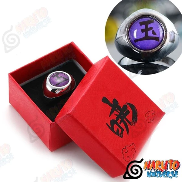 Akatsuki Sasori Ring High-Quality with Box New 100% Steel | Naruto Universe Merch