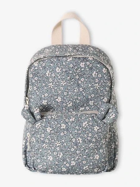 Sac à dos fille maternelle personnalisable animation oreilles ourson vert sauge - Vertbaudet