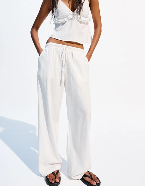  pantalon lin