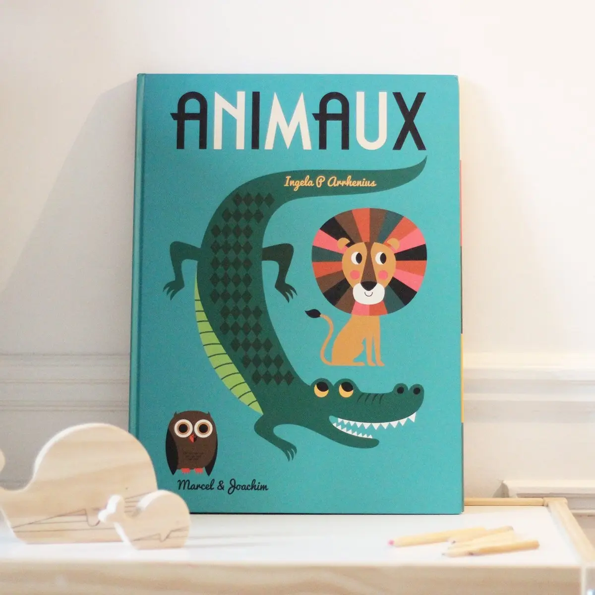 Livre géant sur les animaux - Ingela Arrhenius