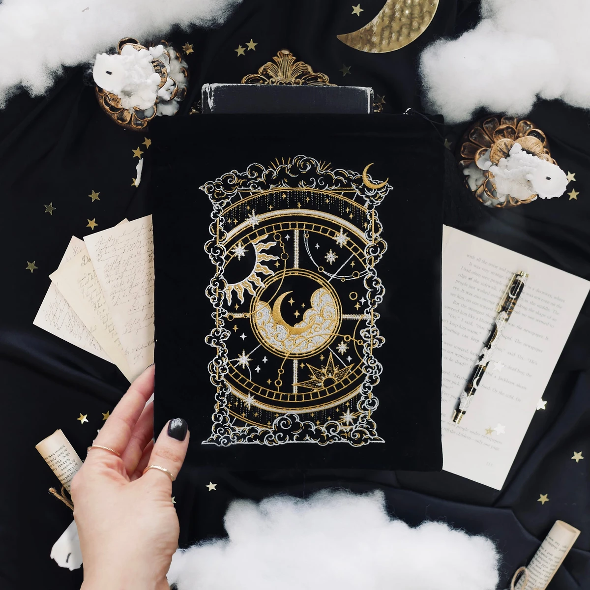 Otherworldly Book Sleeve- Black