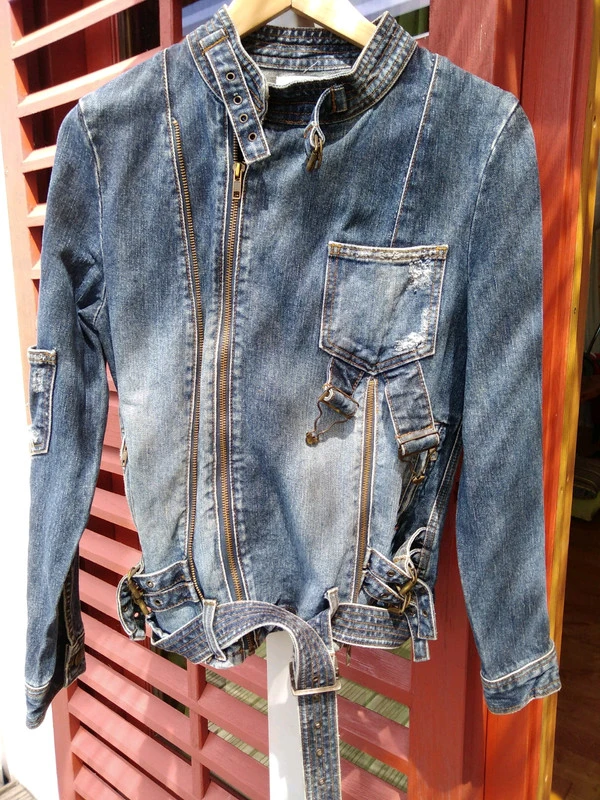 Veste en jean Cottonade originale.