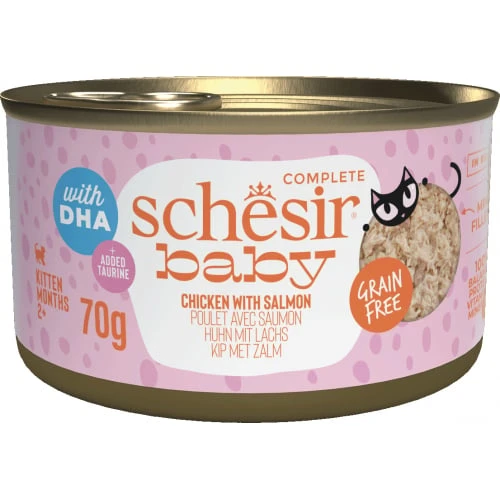 SCHESIR Kitten Wholefood Filets pour chaton - 2 saveurs au choix