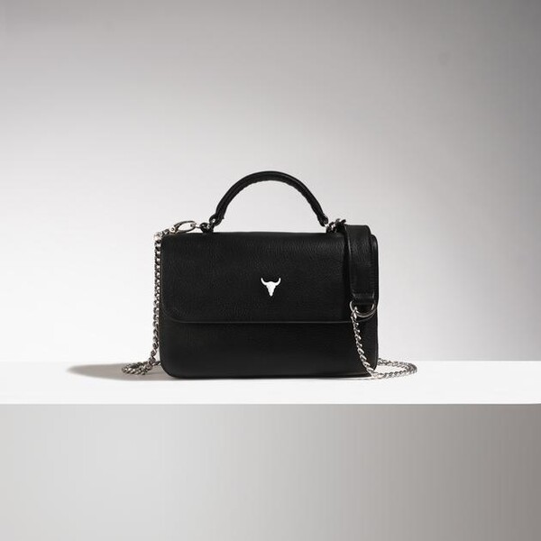 SAC MINI BRIGITTE - CUIR NOIR