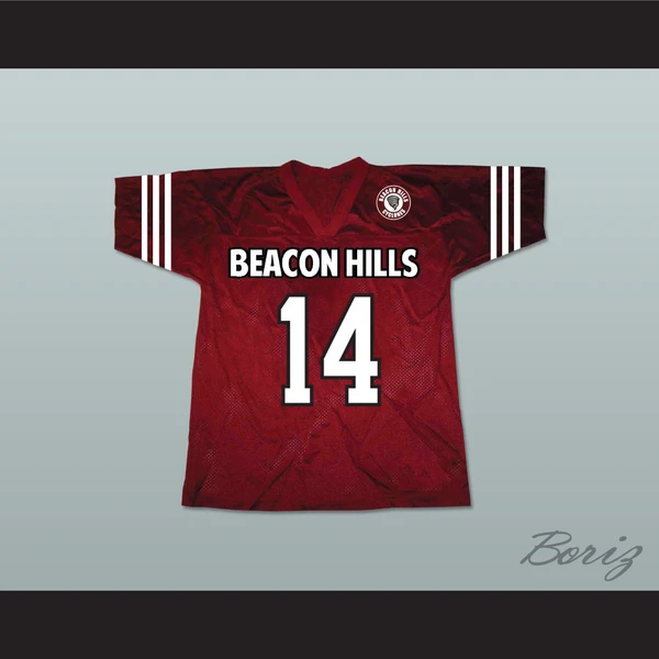 Isaac Lahey 14 Beacon Hills Cyclones Lacrosse Jersey Teen Wolf Includes Patch — BORIZ