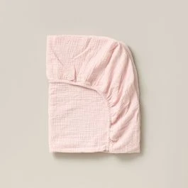 Drap pour berceau cododo en gaze de coton 45x90 | Rose ✔️ Petite Amélie