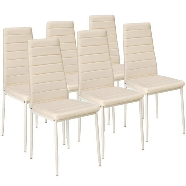 TECTAKE 6 Chaises de Salle à manger ou de cuisine 