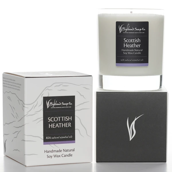 Scottish Heather Soya Wax Candle