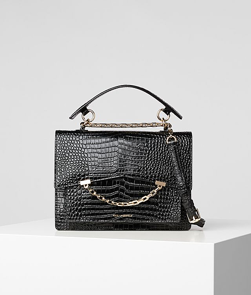 Collections Sac K/Karl Seven Effet Croco | Karl Lagerfeld |par Karl Lagerfeld | Karl.com