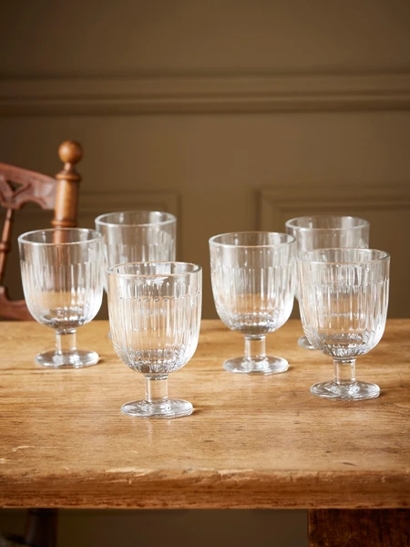 Verre à pied "Ouessant"  par lot de 6 - Collection La Rochère