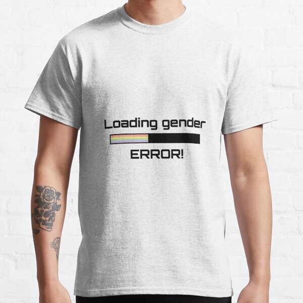 Loading gender error Genderfluid Fierté non binaire | T-shirt classique