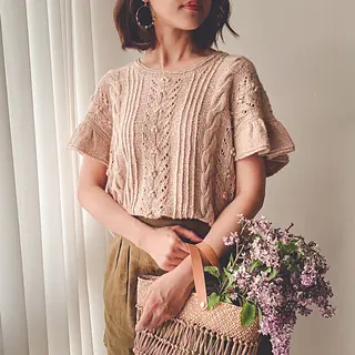 Faye Summer Top pattern by Irene Lin