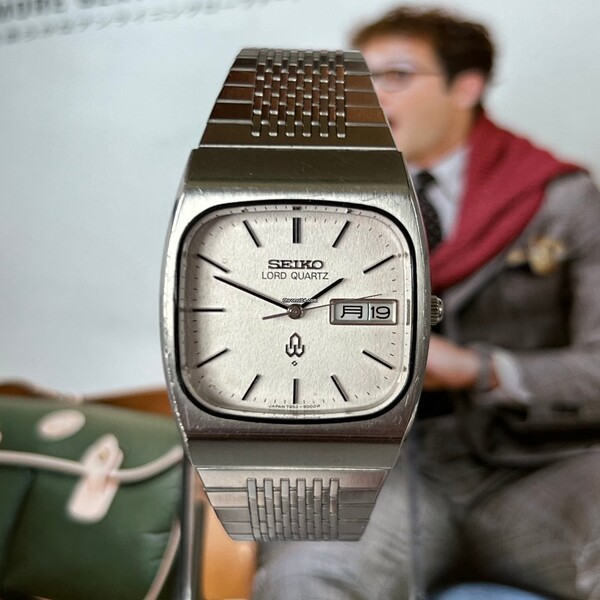 Seiko Lord Quartz 1978 REF.7853-5000 Day Date White Dial / Japan for $120 for sale from a Private Seller on Chrono24