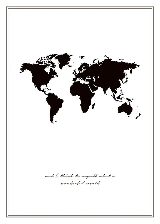 Wonderful World, Affiche
