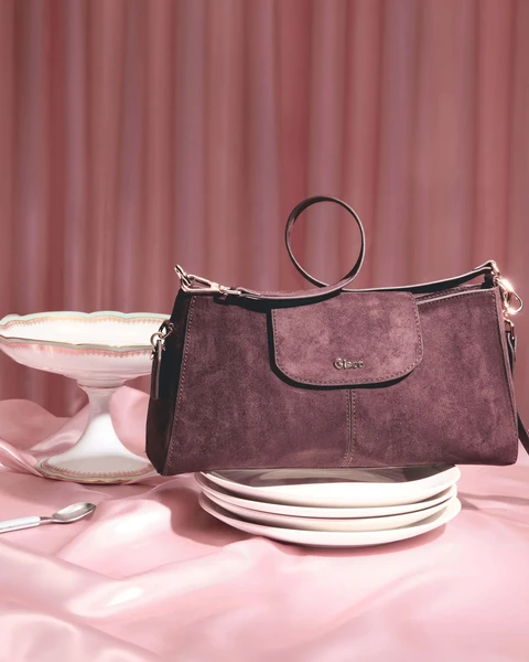 Sac OOB M "Bastia" suédine marron