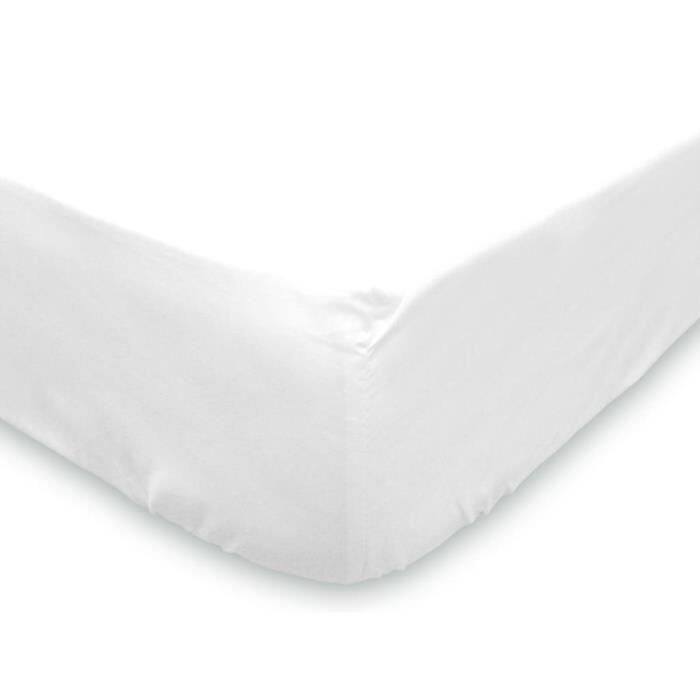 MOLLETON Protège matelas x2