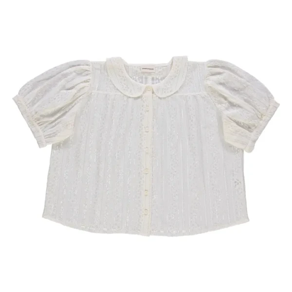 Chemisier Ambre Dentelle | Ecru