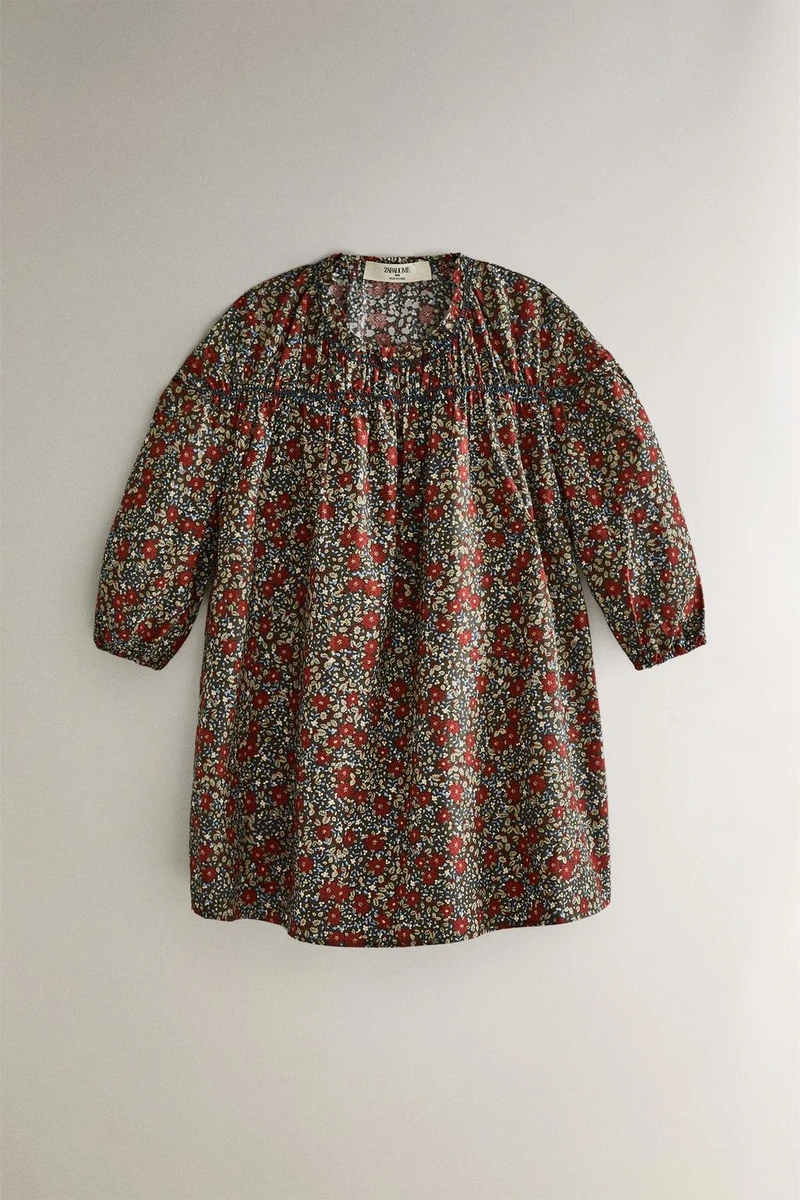 ROBE ENFANT FLEUR DE NOËL