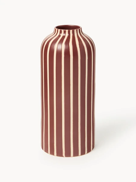Vase peint à la main Elio, haut. 23 cm