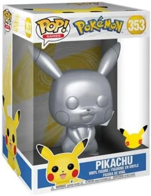 Funko 59873 Pop Jumbo: Pokemon S5-10" Pikachu