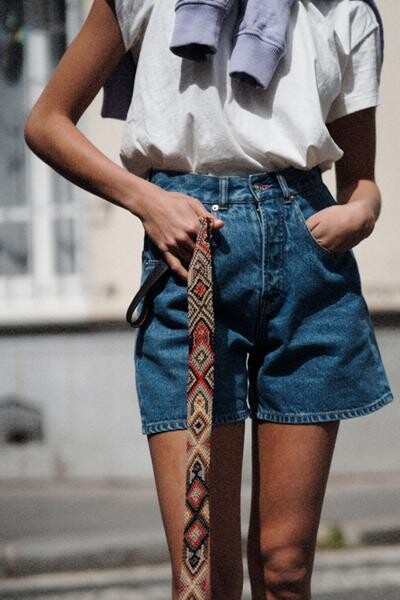 Brenda short - bleu medium