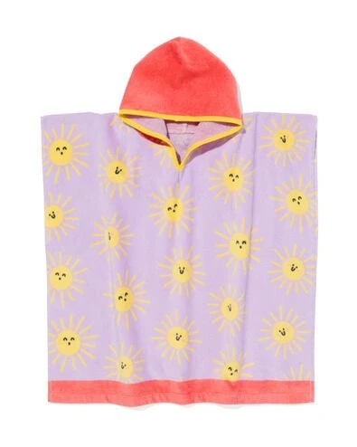 poncho de plage enfant 60x60 soleil