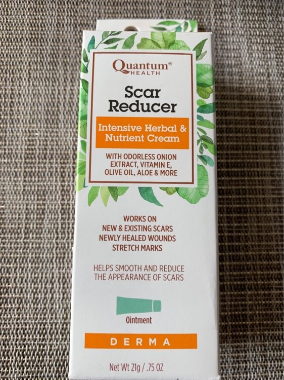 Quantum Health Baume Intense aux Plantes Adoucit et Réduit Cicatrices et Vergetures - 21 g - INCI Beauty