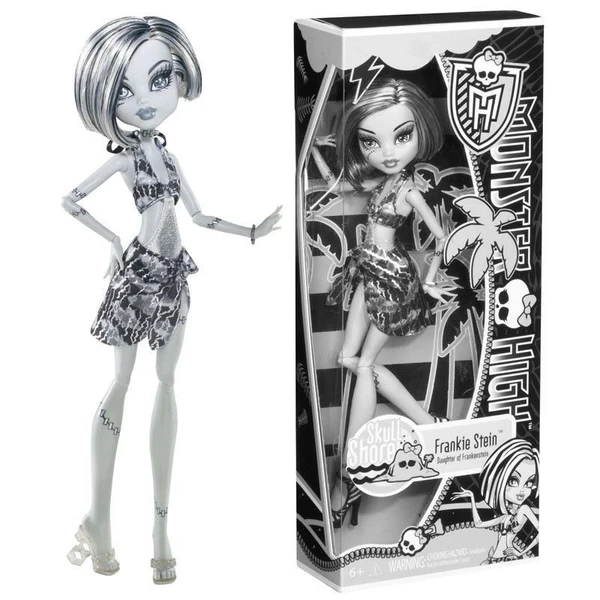 frankie skull shores black and white
