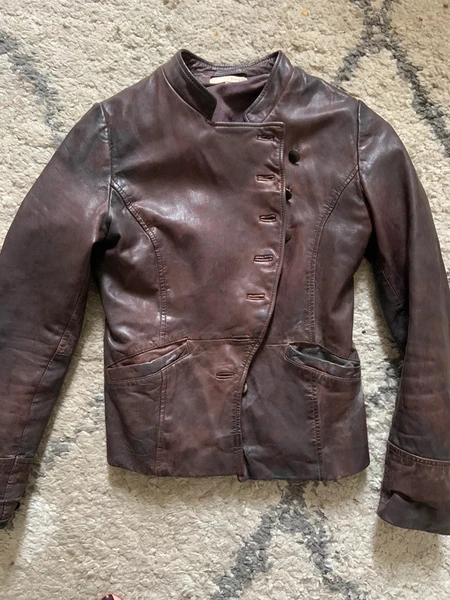 Veste en cuir Ba&sh