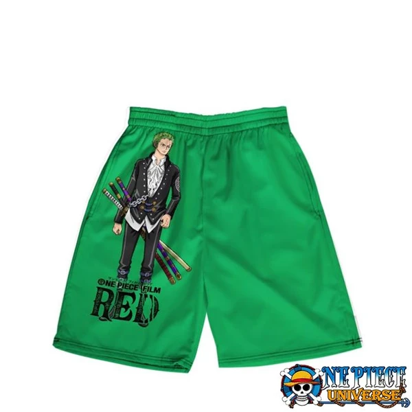 Zoro Shorts One Piece Film Red Vs Luffy, Shanks, Sanji, Uta | One Piece Universe