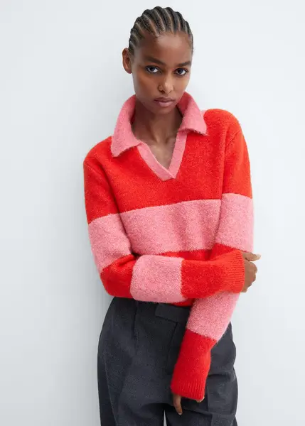 Pull trop mim's avec des couleurs 