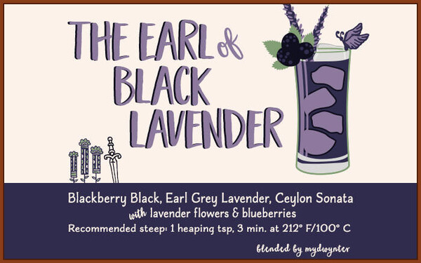 The Earl of Black Lavender Tea