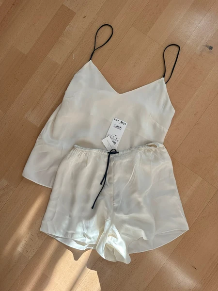 Night set Zara home silk