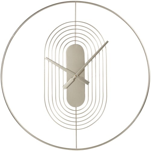 Horloge en métal doré D60 MADO | Maisons du Monde