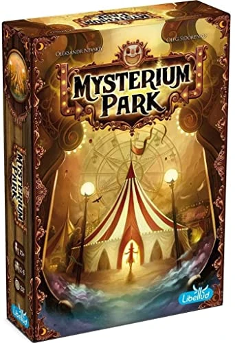 Asmodee - MYSTERIUM Park - Jeu d' Enquête Coopératif pour Enfants dès 10 Ans - Jeu de Société de Plateau - Ambiance Surnaturelle - 2 À 6 Joueurs - 45 Minutes - Version Française - Libellud