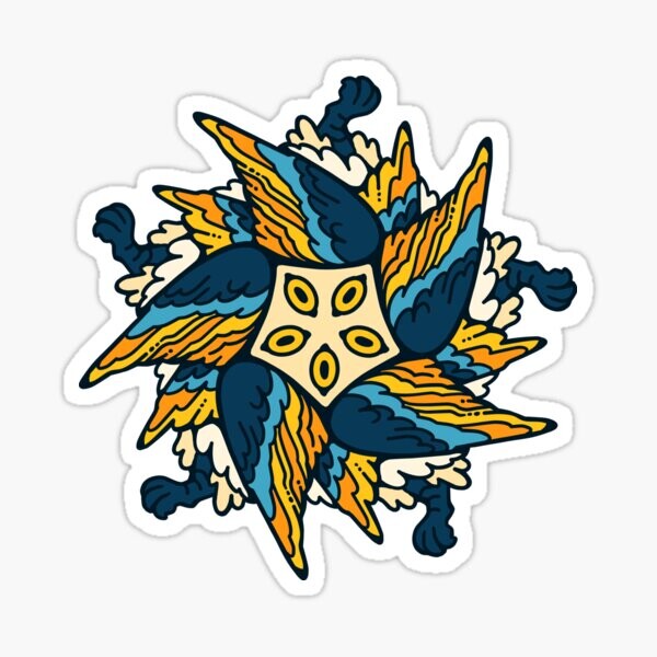 Aroace ange | Sticker