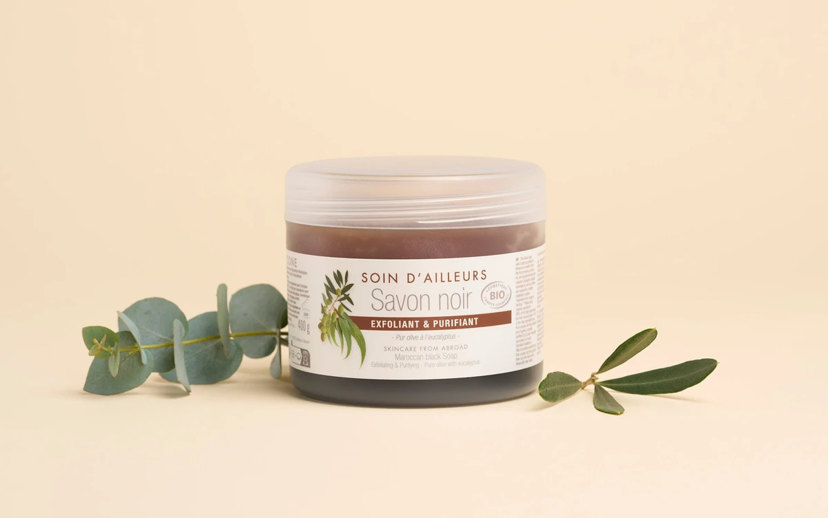 Savon noir à  l'Eucalyptus BIO