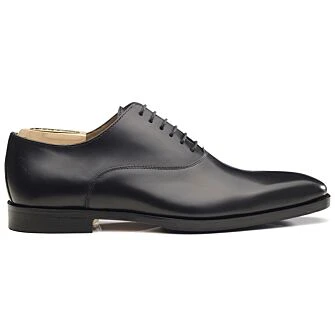 Richelieu homme Noir semelle cuir avec patin - TREMEZZO PATIN