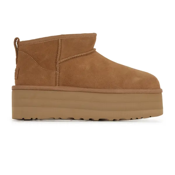 UGG CLASSIC ULTRA MINI PLATFORM MIEL - SNEAKERS FEMME | Courir.com