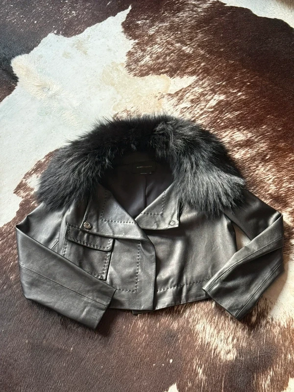 BCBG Maxazria Leather jacket