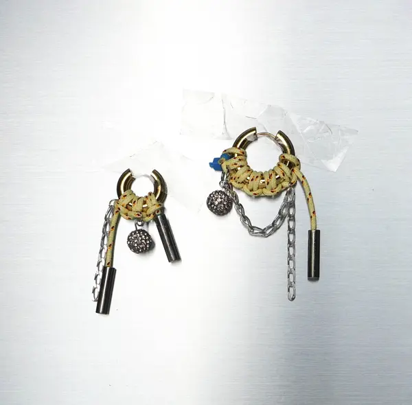REAWAKENED EARRINGS_LA LINDSAY_GOLDEN/YELLOW — KITESY MARTIN