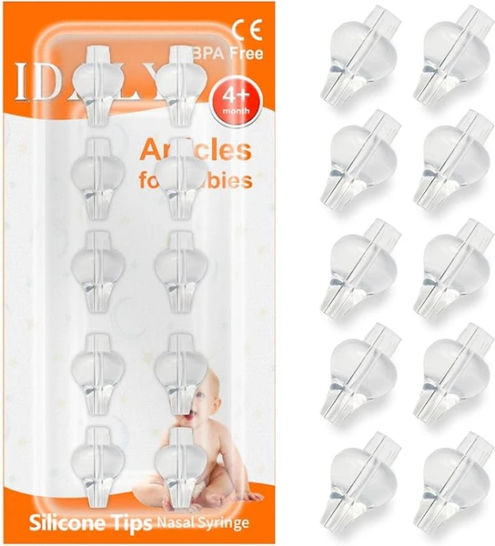 LOT DE 10 - Embout Seringue Nasale Bebe