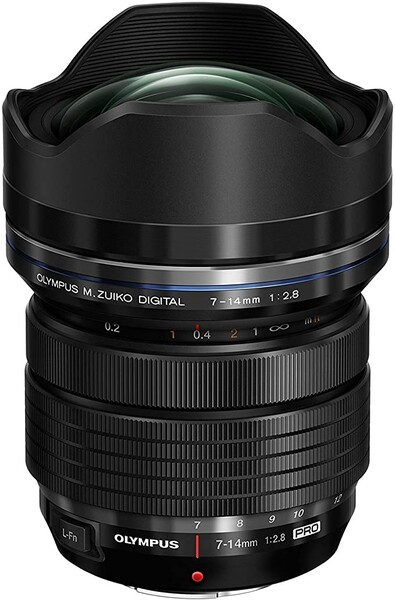 Olympus M.Zuiko Objectif Digital ED 7-14mm F2.8 PRO, zoom grand angle, compatible tout appareil Micro 4/3 (modèles Olympus OM-D & PEN, Panasonic série G), Noir: Amazon.fr: High-tech
