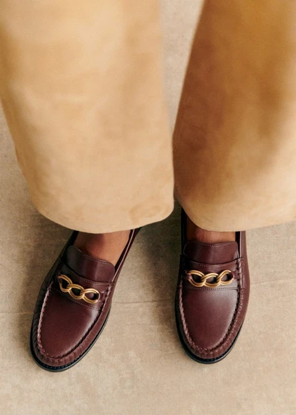 Mocassins Vicky - Chocolat Lisse