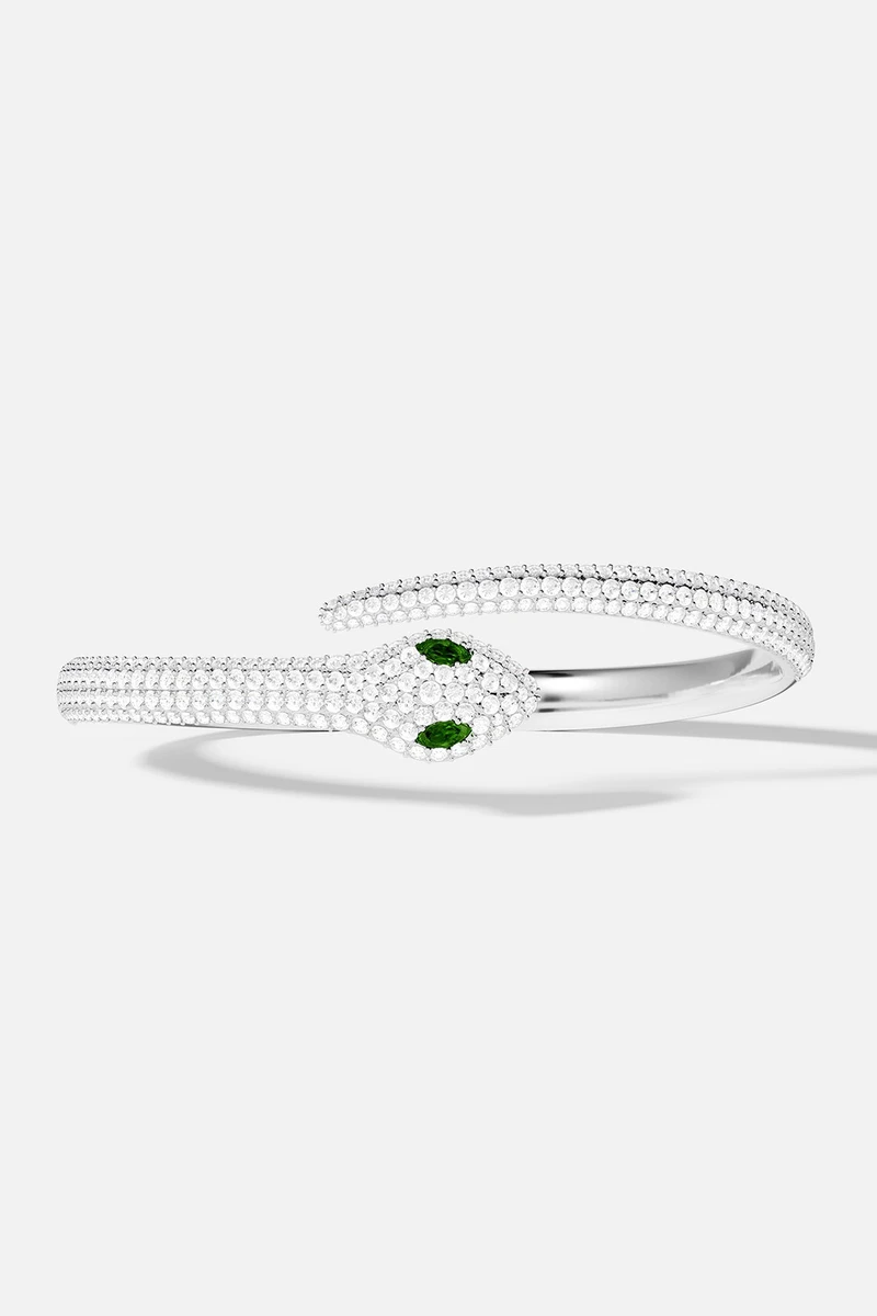 Bracelet Ouvert Kaa - Argent