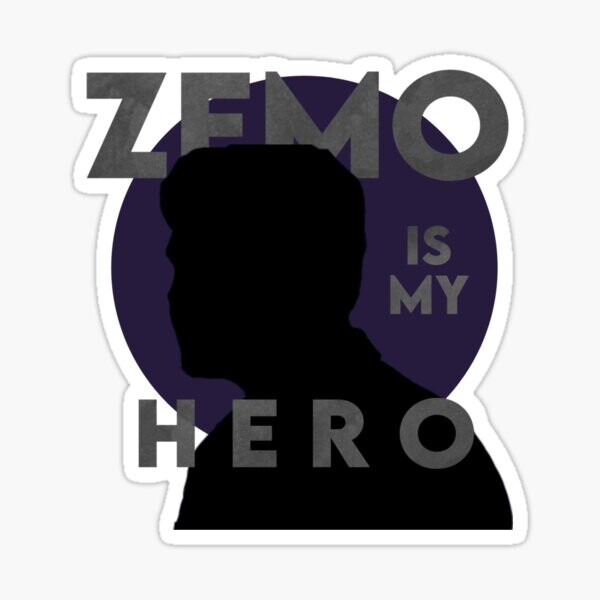 Zemo est mon héros | Sticker
