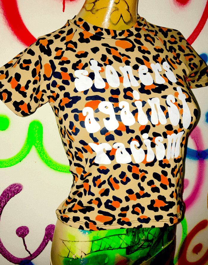 Tshirt "Stoners against racism"