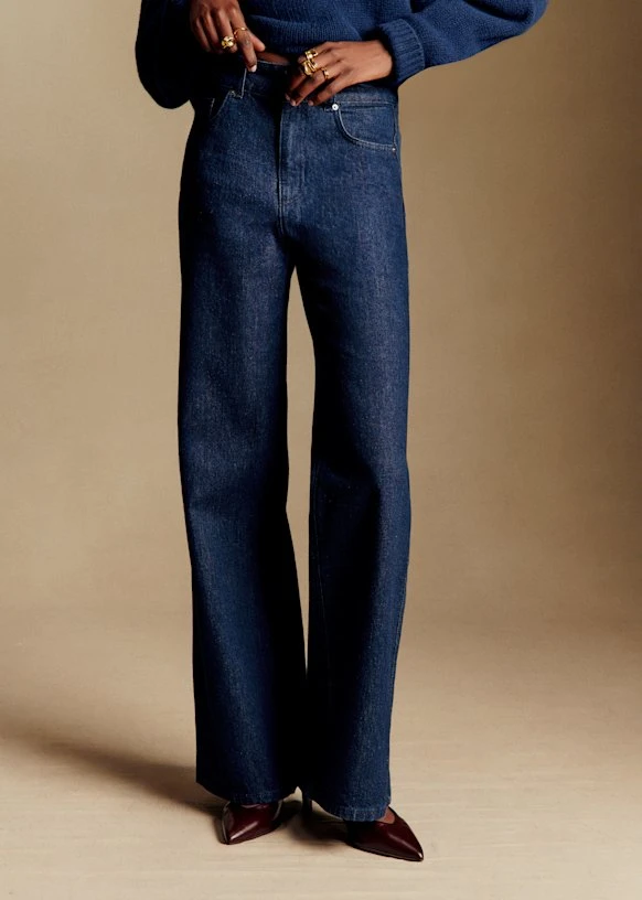 Pantalon Le New 70's - Bleu Indigo