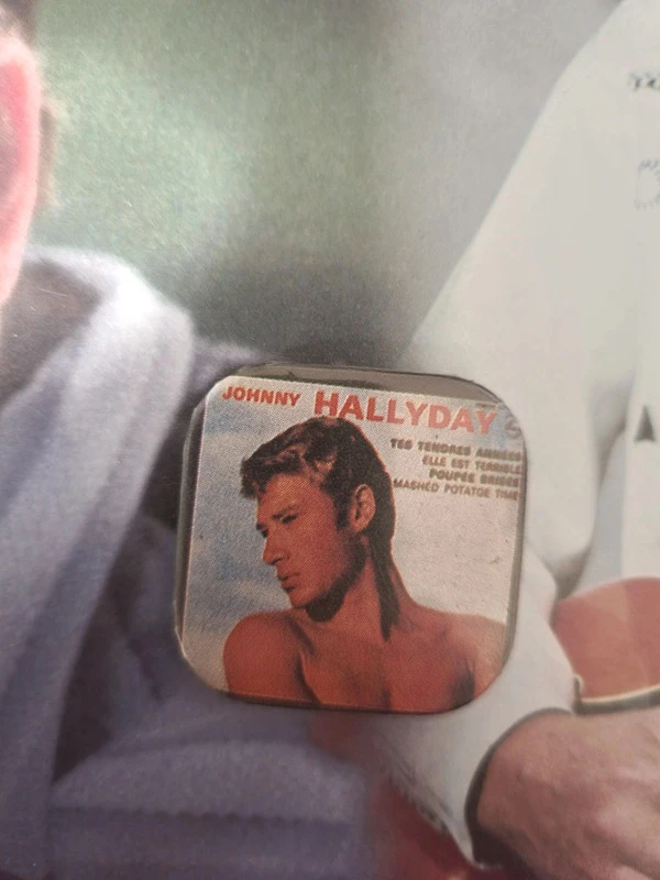 Badge Johnny Hallyday