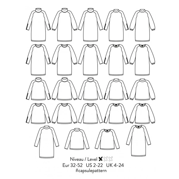 Patron Atelier Scämmit Robe - Capsule